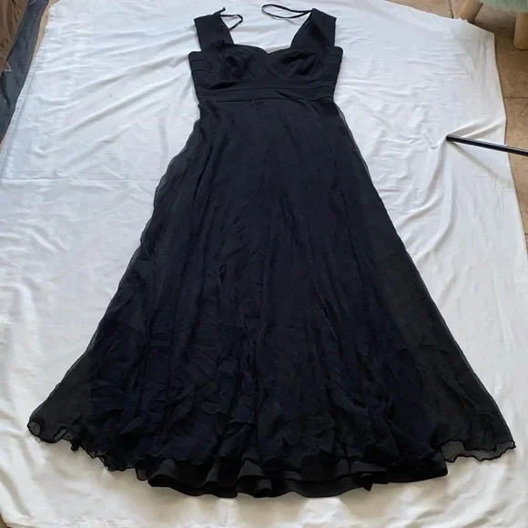 Tadashi Shoji Black Maxi Dress - Picture 2 of 12